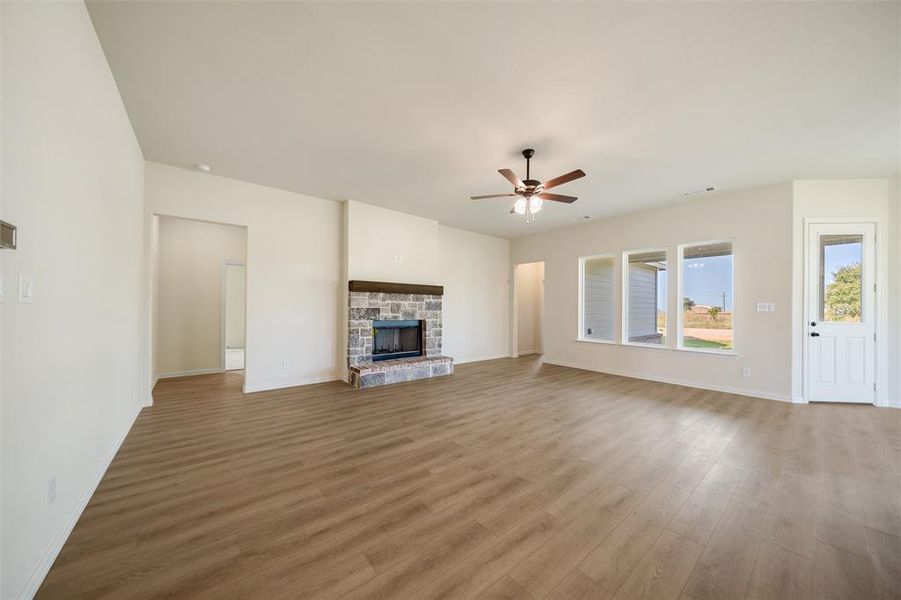 Spacious, unfurnished interior of a new home in Fairview Meadows, New Fairview (Image 29). Spacious, unfurnished interior of a new home in Fairview Meadows, New Fairview (Image 29).