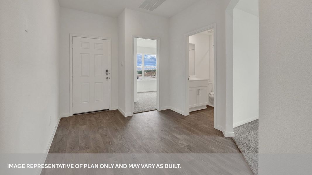 Spacious, unfurnished interior of a new home in Trace, San Marcos (Image 12). Spacious, unfurnished interior of a new home in Trace, San Marcos (Image 12).