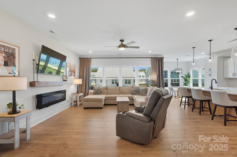 Furnished interior view inside a new home in , Monroe (Image 10).