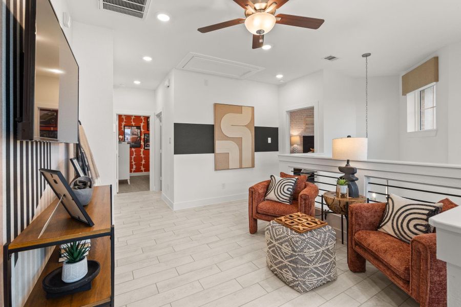 Furnished interior view inside a new home in Balmoral, Atascocita (Image 12).