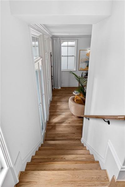 Spacious, unfurnished interior of a new home in Delmont, Atlanta (Image 19). Spacious, unfurnished interior of a new home in Delmont, Atlanta (Image 19).