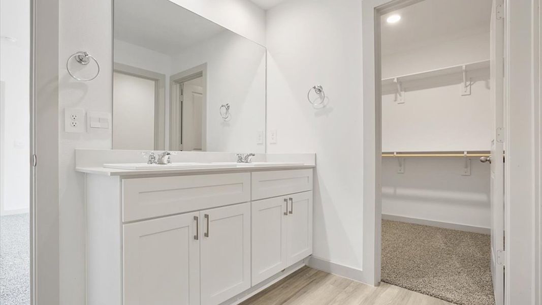 Representative furnished interior of a home built from the The Baxter by D.R. Horton in Terra Vista, Lubbock (Image 9). Representative furnished interior of a home built from the The Baxter by D.R. Horton in Terra Vista, Lubbock (Image 9).