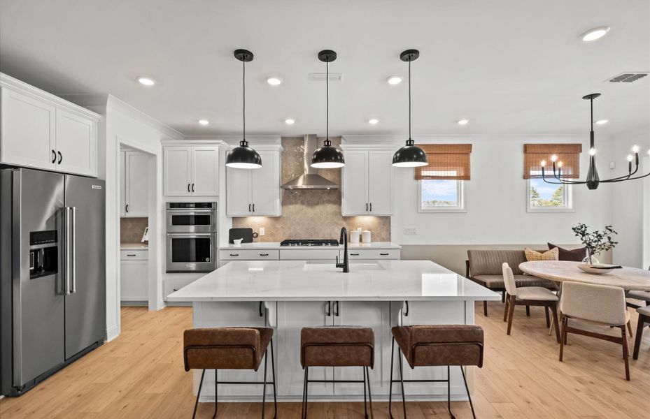 Furnished interior view inside a new home in Cannon Run, Concord (Image 40).