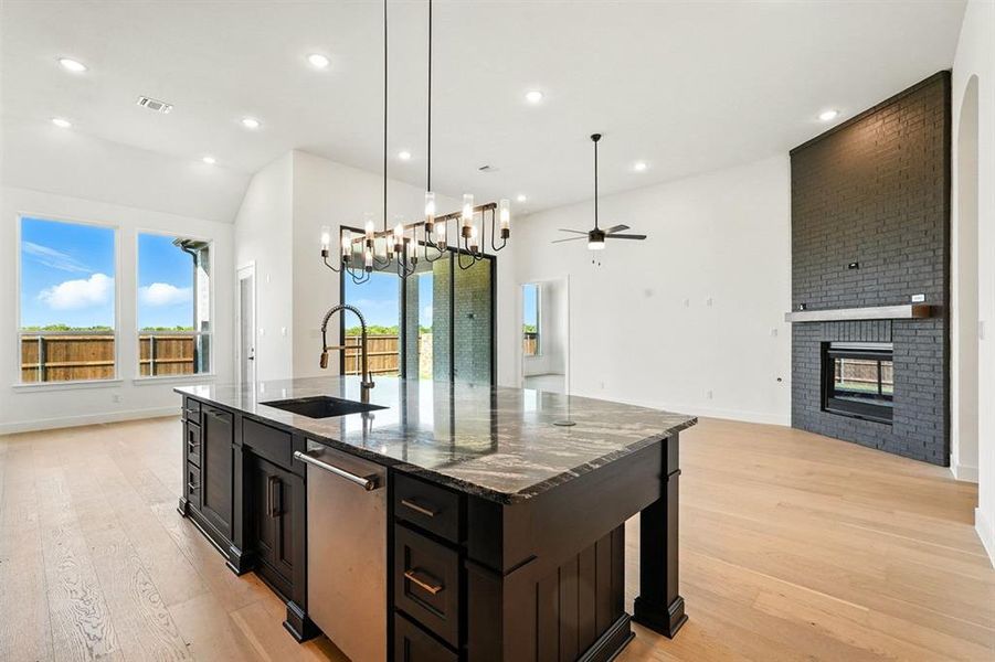 Furnished interior view inside a new home in Saddle Star Estates, Rockwall (Image 15).