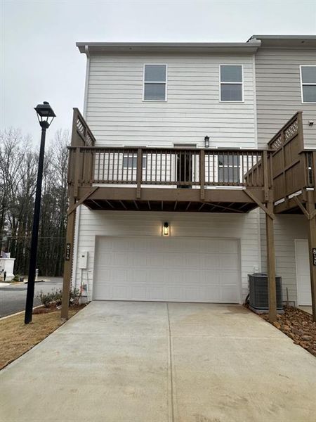 Exterior details and patio area of a home in Magnolia Grove, Mableton (Image 3).