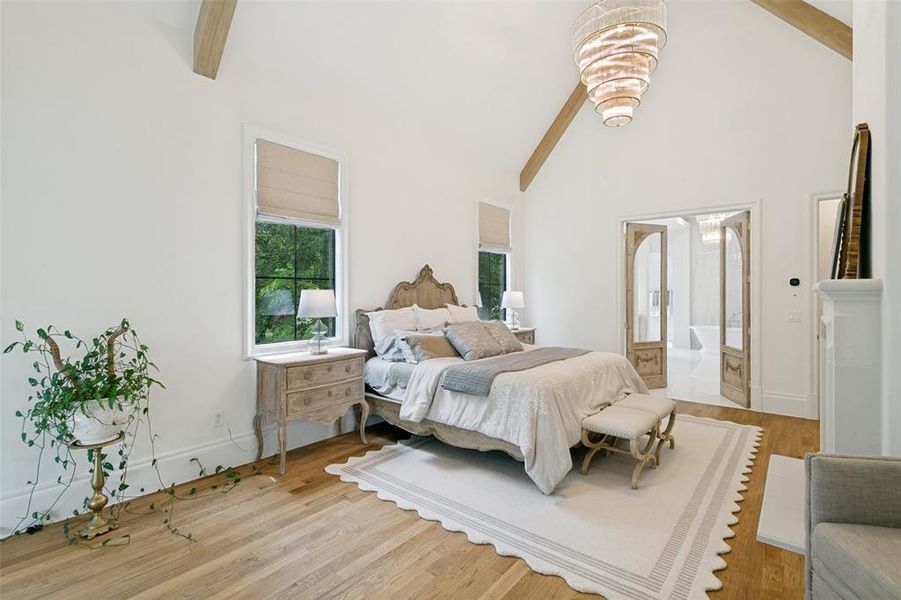 Furnished interior view inside a new home in , Keller (Image 13).