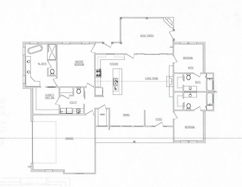 2D floor plan layout of this home in , Emory, TX (Image 2). 2D floor plan layout of this home in , Emory, TX (Image 2).