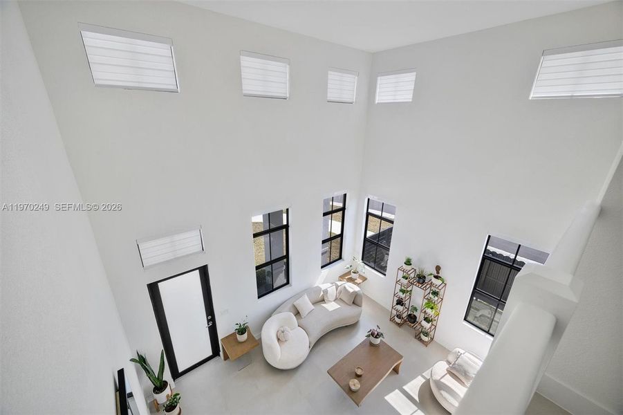 Furnished interior view inside a new home in , Miami (Image 5).