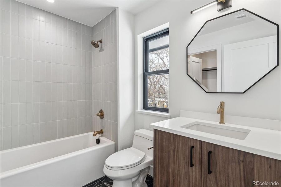 Furnished interior view inside a new home in , Denver (Image 10). Furnished interior view inside a new home in , Denver (Image 10).