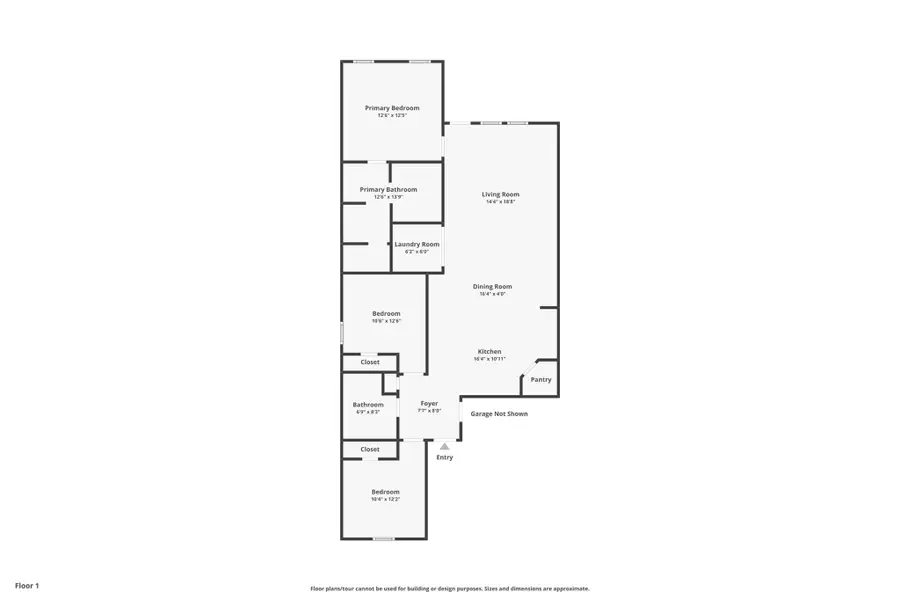 2D floor plan layout of this home in , Kyle, TX (Image 3).