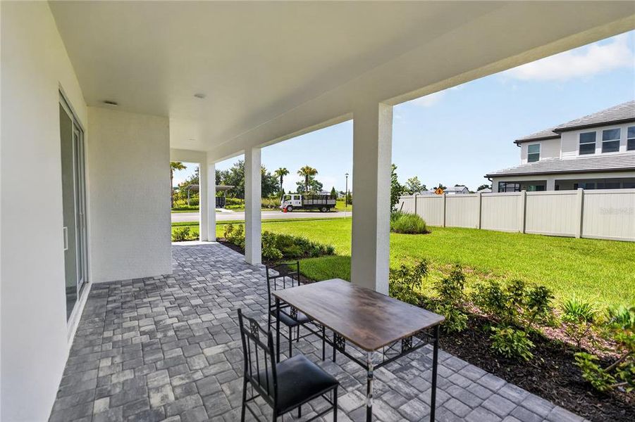 Exterior details and patio area of a home in , Sarasota (Image 34).