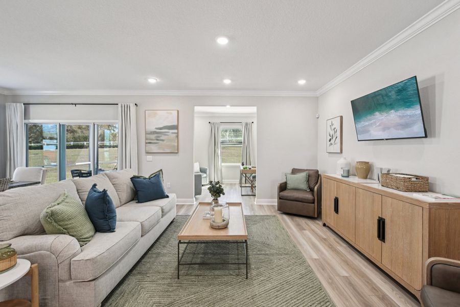 Furnished interior view inside a new home in Palm Coast, Palm Coast (Image 28).