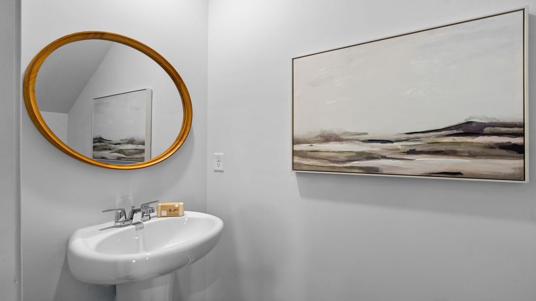 Furnished interior view inside a new home in The Retreat at East Argent, Ridgeland (Image 12).