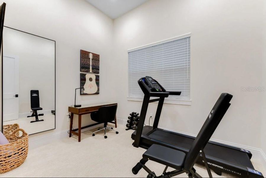 Furnished interior view inside a new home in , Reunion (Image 55).