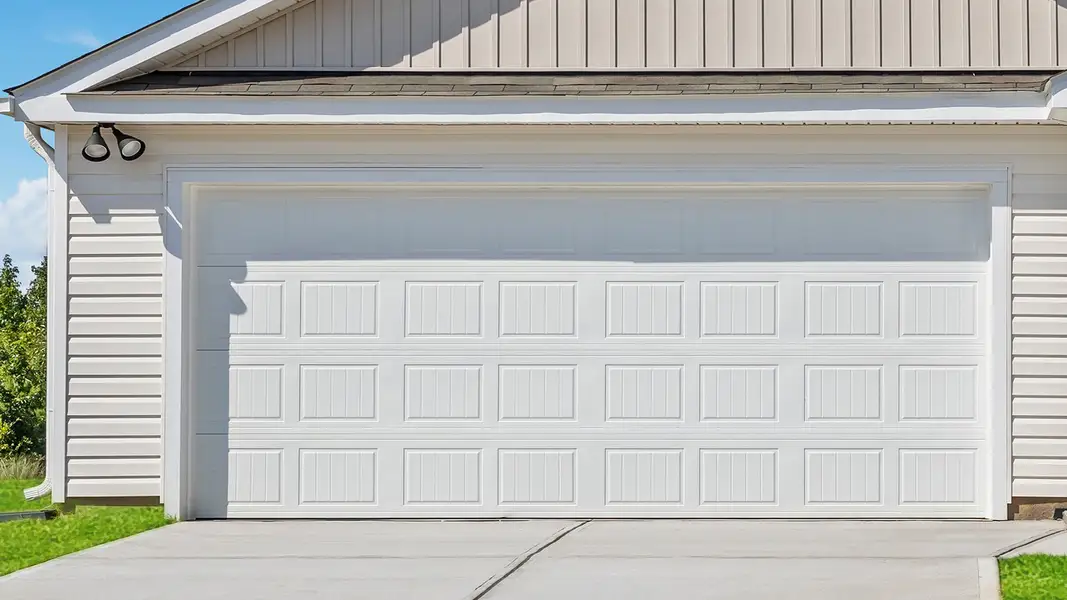 Exterior details and patio area of a home in Lightwood Cottages, Moore (Image 4).