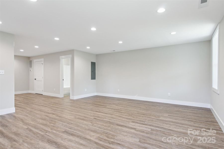 Basement bonus room