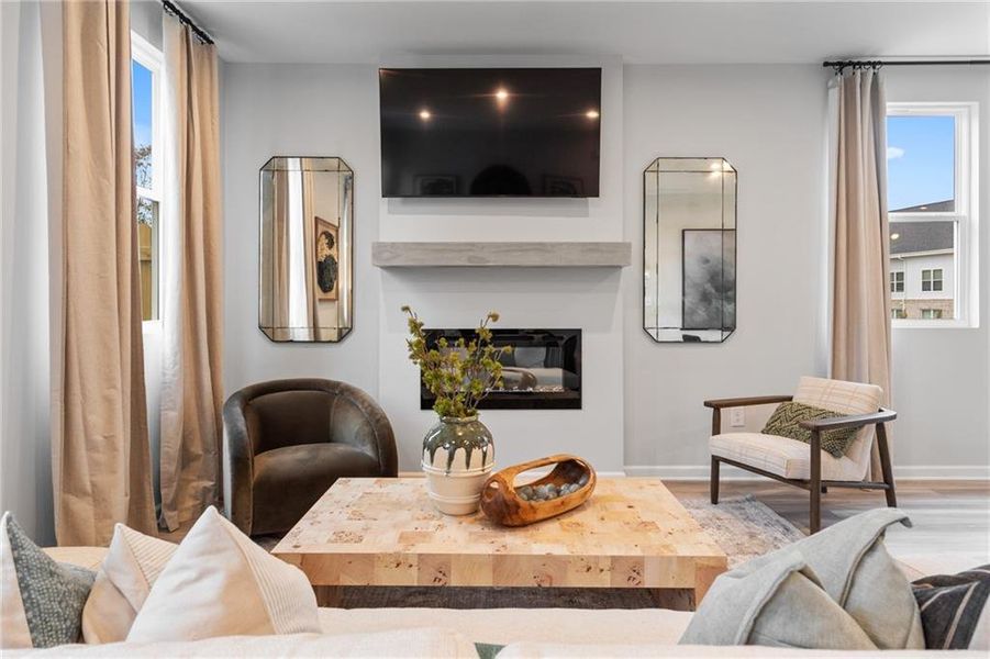 Furnished interior view inside a new home in Stegall Village, Emerson (Image 11).