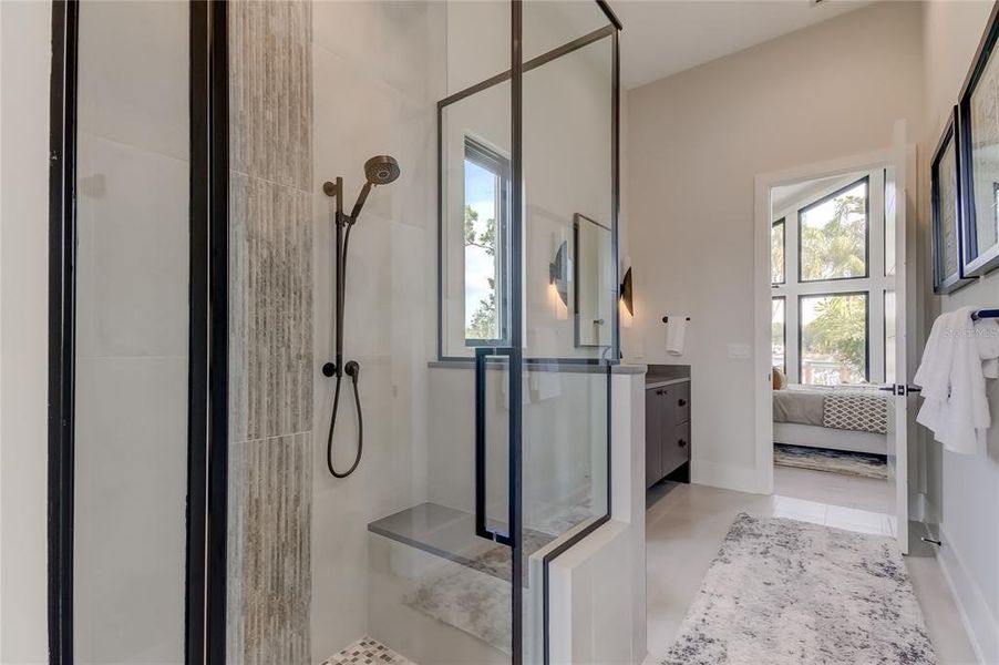 Furnished interior view inside a new home in , Tampa (Image 11). Furnished interior view inside a new home in , Tampa (Image 11).