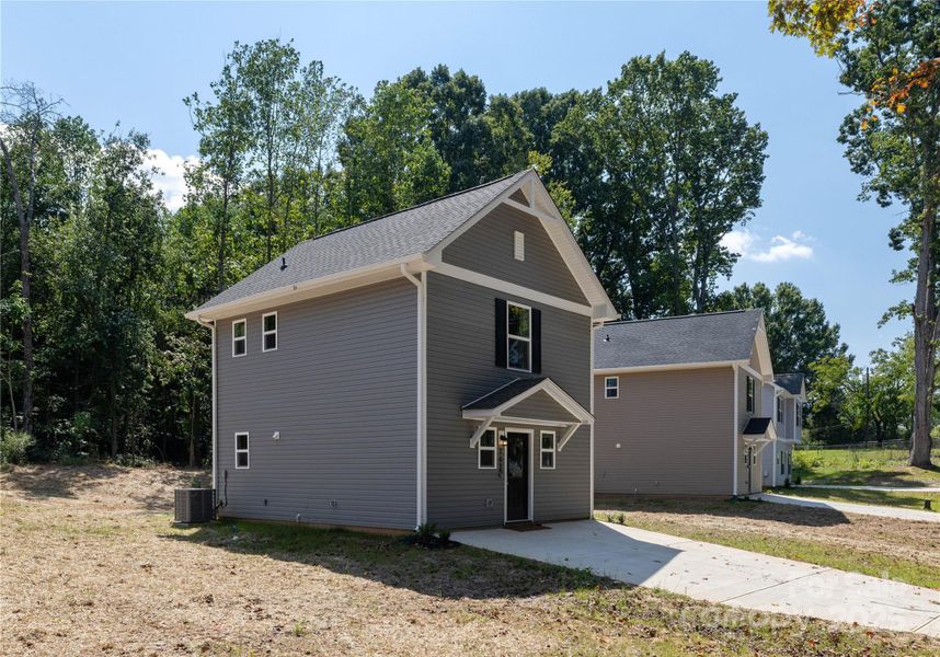 Exterior details and patio area of a home in , Mooresville (Image 3).