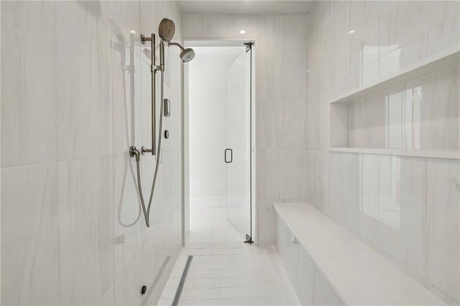 Close-up of interior finishes inside a home in , Atlanta (Image 20).