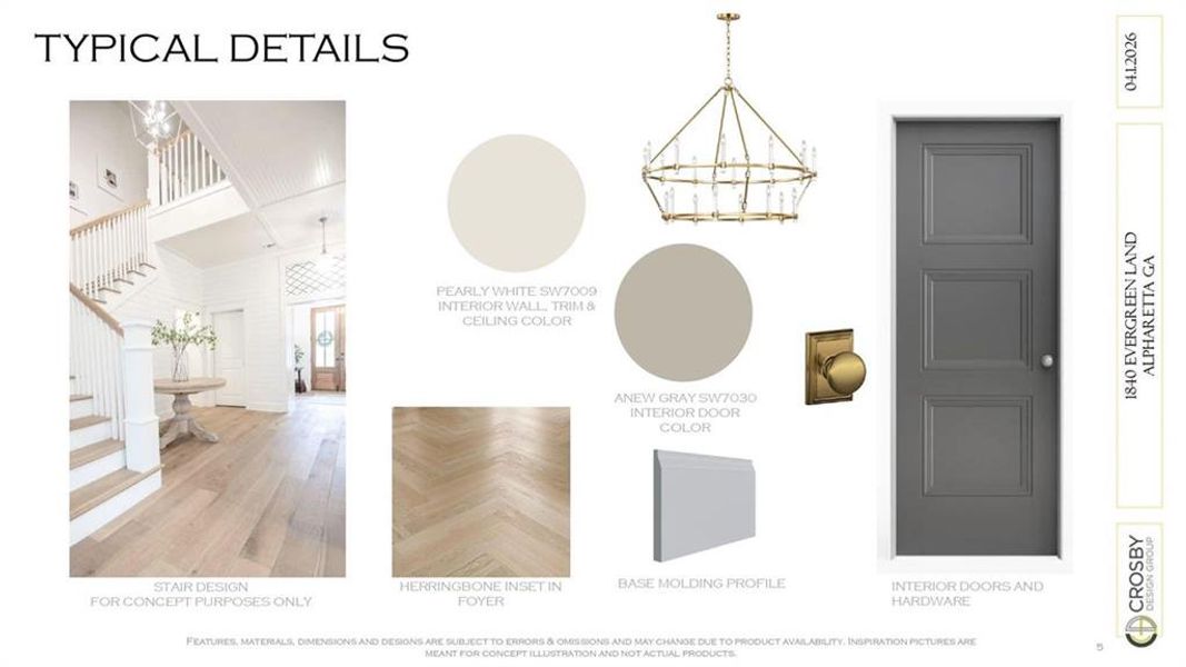 Sample of building materials used in homes in , Alpharetta (Image 19). Sample of building materials used in homes in , Alpharetta (Image 19).