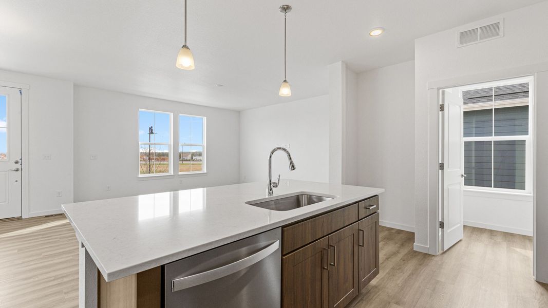Furnished interior view inside a new home in Timnath Lakes, Timnath (Image 6).