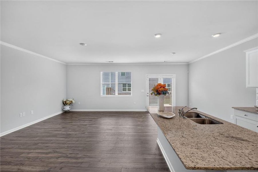Spacious, unfurnished interior of a new home in , Buford (Image 16). Spacious, unfurnished interior of a new home in , Buford (Image 16).