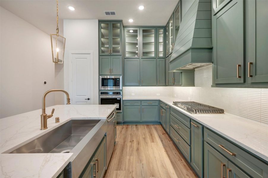 Furnished interior view inside a new home in Harvest Green - Reserve Collection, Richmond (Image 14).