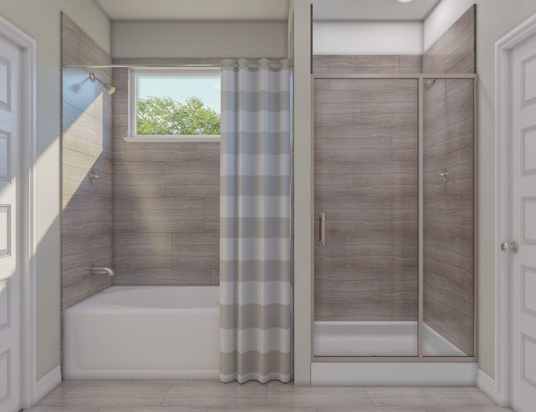 Furnished interior view inside a new home in Mason Woods, Cypress (Image 6). Furnished interior view inside a new home in Mason Woods, Cypress (Image 6).