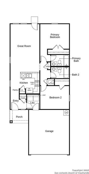 2D floor plan layout of this home in Southton Cove, Elmendorf, TX (Image 3). 2D floor plan layout of this home in Southton Cove, Elmendorf, TX (Image 3).