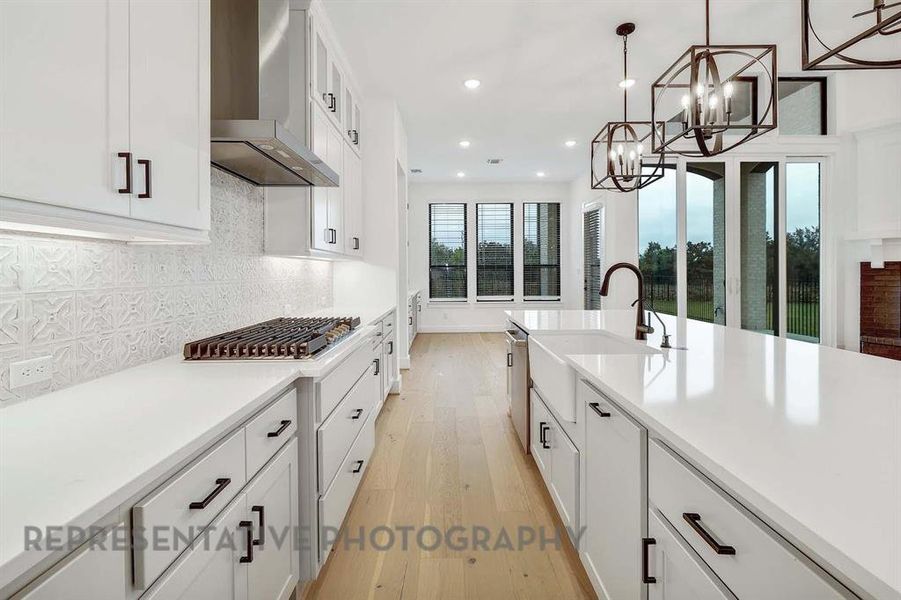 Furnished interior view inside a new home in , Rockwall (Image 11).