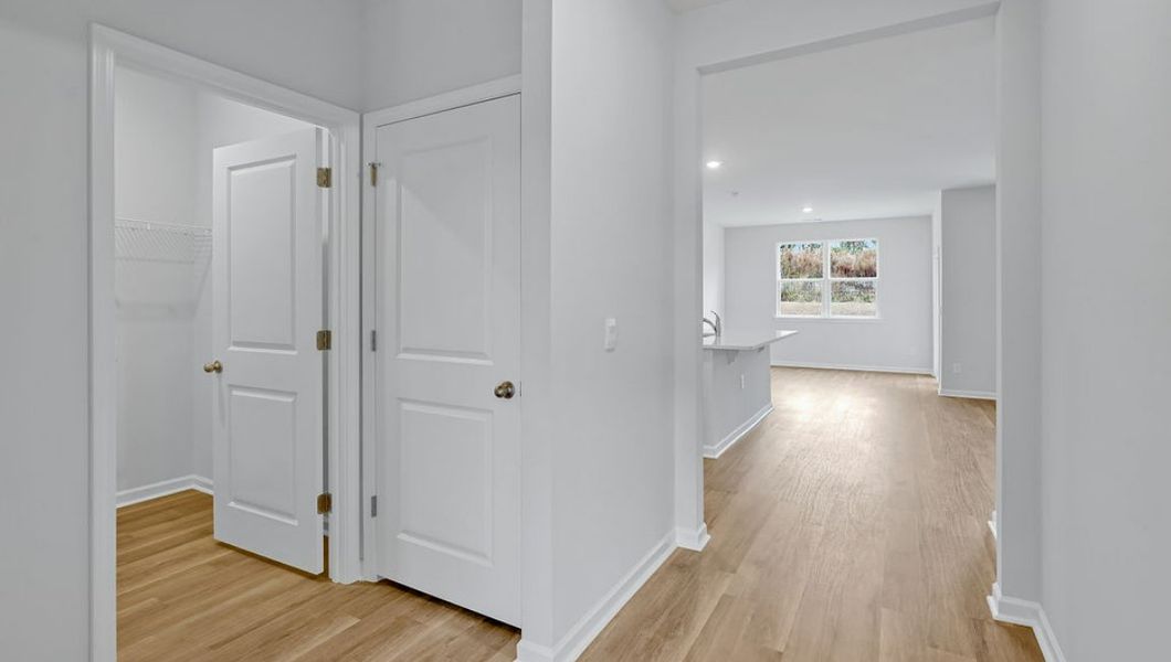 Representative furnished interior of a home built from the ARIA by D.R. Horton in Bella Point, Bolivia (Image 5).