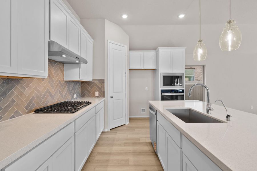 Furnished interior view inside a new home in Pomona 50' & 55', Manvel (Image 16).