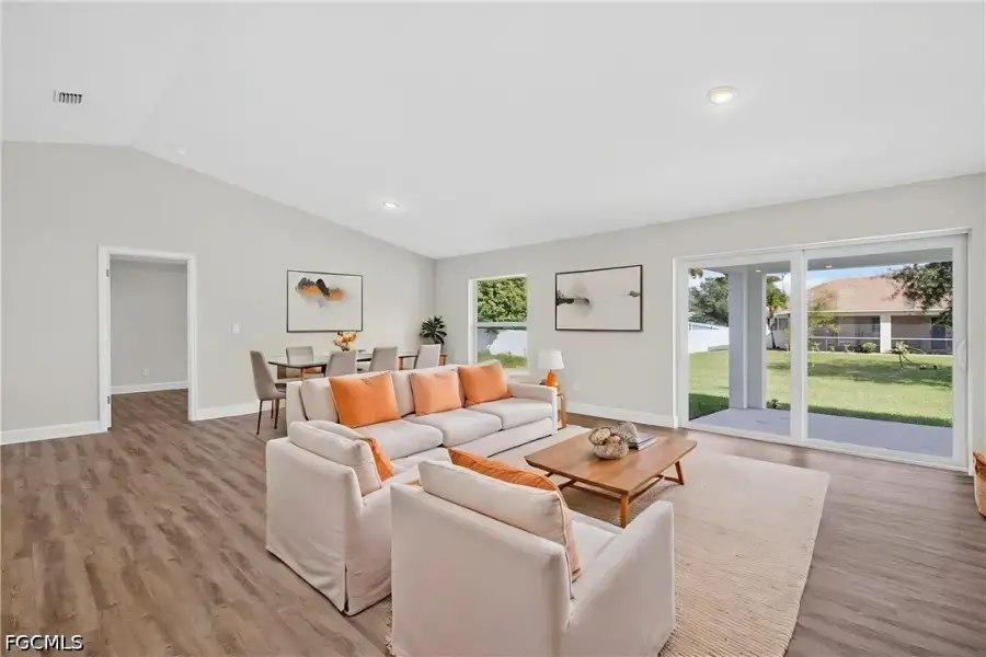 Furnished interior view inside a new home in Cape Coral, Cape Coral (Image 6). Furnished interior view inside a new home in Cape Coral, Cape Coral (Image 6).