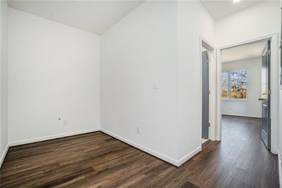 Spacious, unfurnished interior of a new home in , Atlanta (Image 16). Spacious, unfurnished interior of a new home in , Atlanta (Image 16).