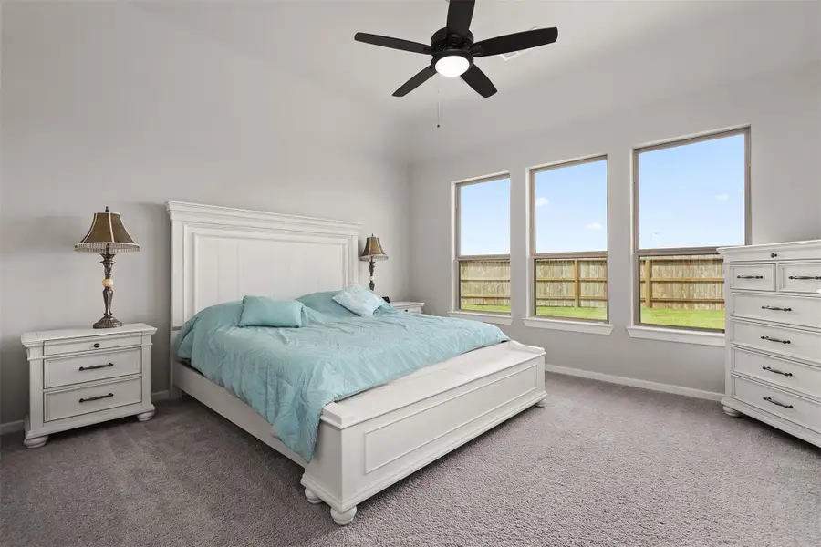 Furnished interior view inside a new home in , Texas City (Image 6). Furnished interior view inside a new home in , Texas City (Image 6).