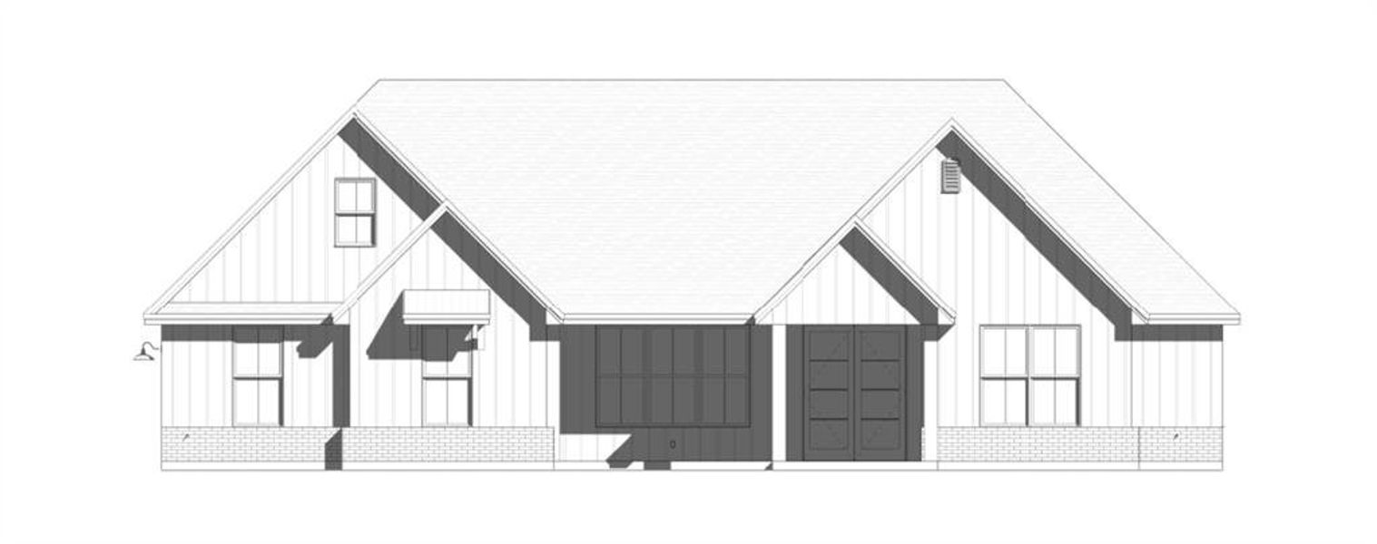Exterior rendering of this home design in , Whitesboro, TX (Image 5). Exterior rendering of this home design in , Whitesboro, TX (Image 5).