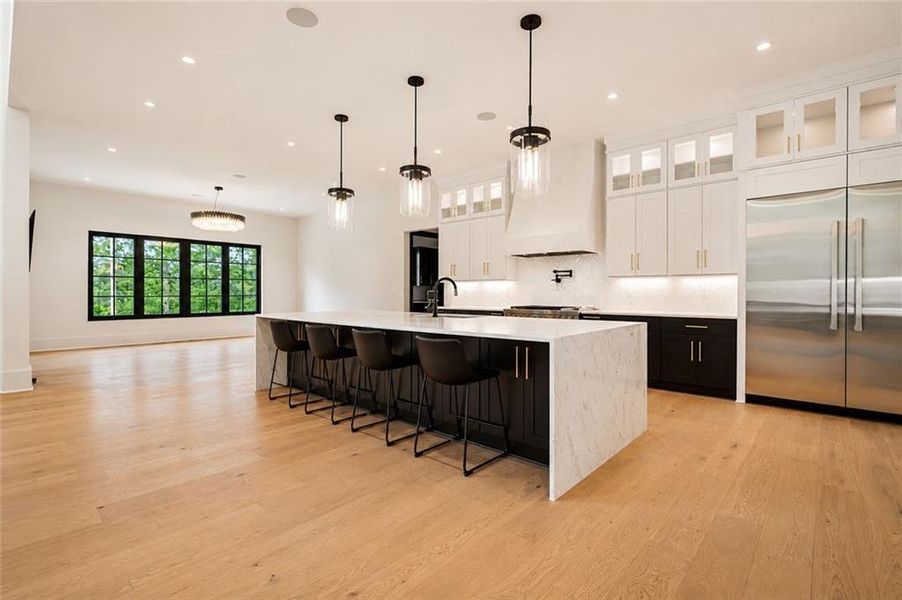 Furnished interior view inside a new home in , Alpharetta (Image 11).