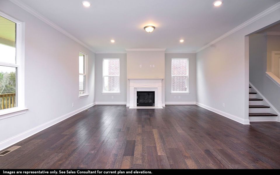 Spacious, unfurnished interior of a new home in Aden Woods, Nashville (Image 16). Spacious, unfurnished interior of a new home in Aden Woods, Nashville (Image 16).