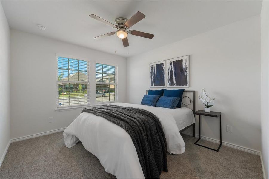 Furnished interior view inside a new home in Fireside by the Lake, Garland (Image 6). Furnished interior view inside a new home in Fireside by the Lake, Garland (Image 6).