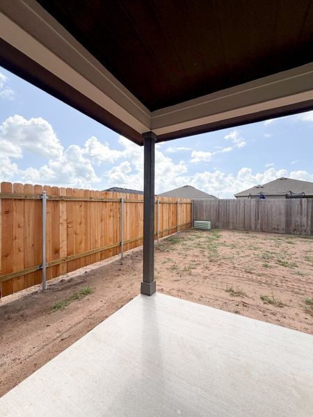 Exterior details and patio area of a home in TerraVista, Victoria (Image 35).