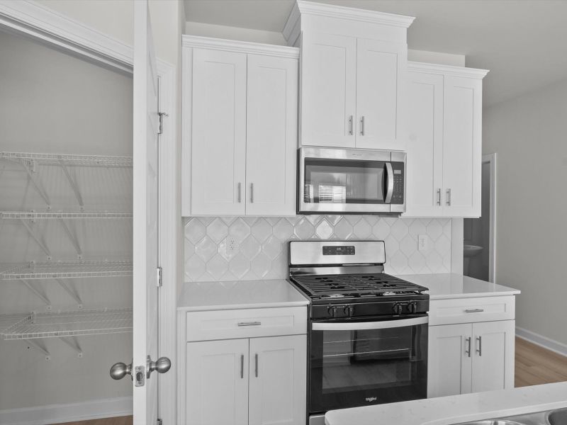 Furnished interior view inside a new home in Northbrook Village Townes, Taylors (Image 4).