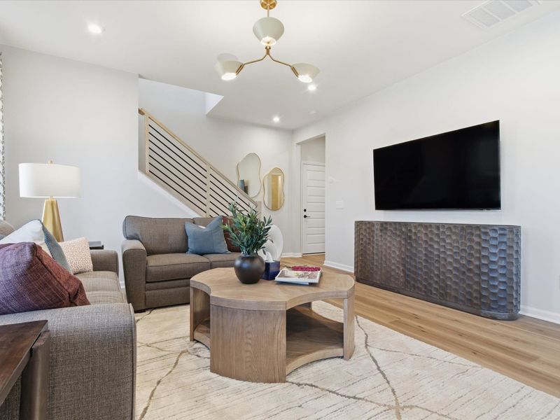 Representative furnished interior of a home built from the Cardinal by Tri Pointe Homes in Ellis Townes, Charlotte (Image 7). Representative furnished interior of a home built from the Cardinal by Tri Pointe Homes in Ellis Townes, Charlotte (Image 7).