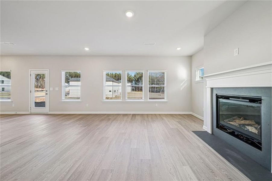 Spacious, unfurnished interior of a new home in Parkside at Grayson, Grayson (Image 21).