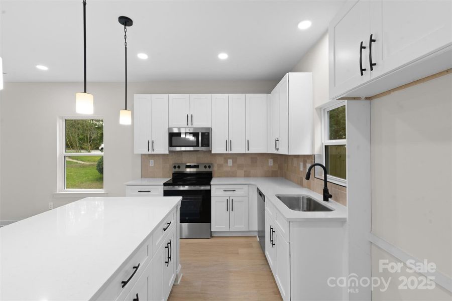 Furnished interior view inside a new home in , Charlotte (Image 31).