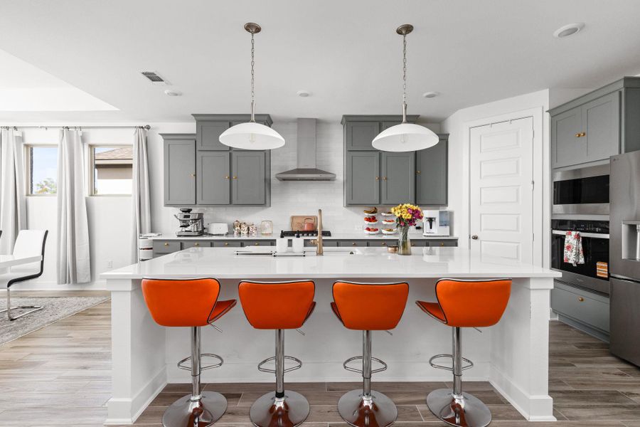 Furnished interior view inside a new home in Nolina, Georgetown (Image 4). Furnished interior view inside a new home in Nolina, Georgetown (Image 4).