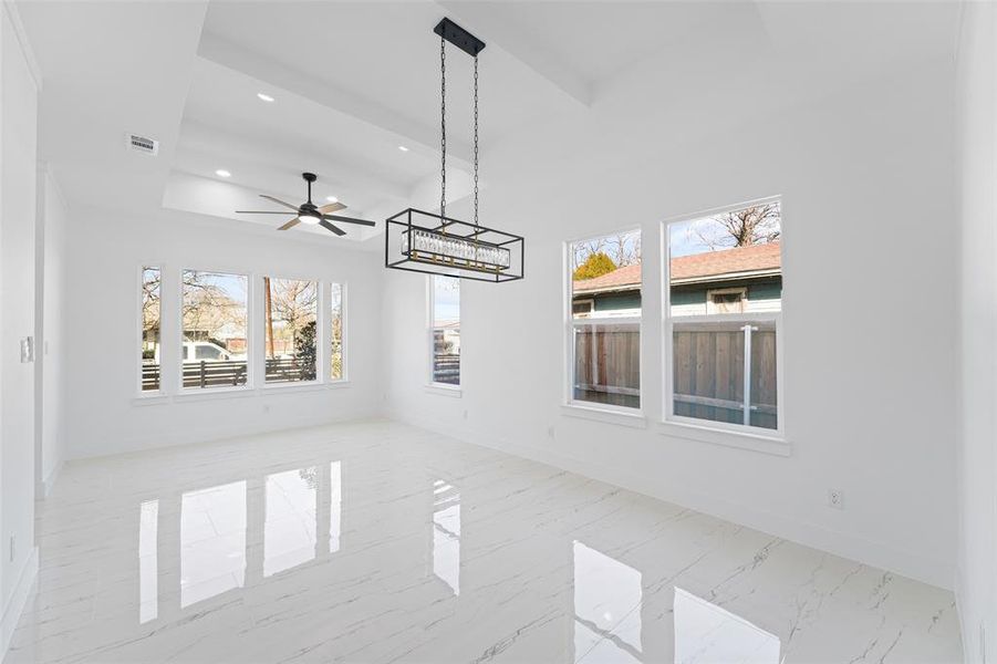 Spacious, unfurnished interior of a new home in , Dallas (Image 17).