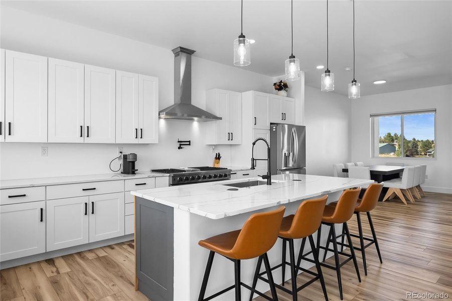 Furnished interior view inside a new home in , Parker (Image 14).