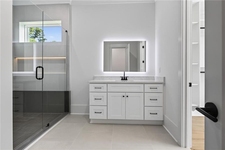 Furnished interior view inside a new home in , Dacula (Image 7).