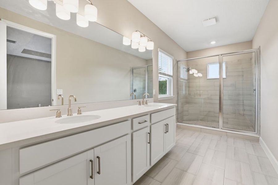Furnished interior view inside a new home in Timber Ridge, Plant City (Image 12).